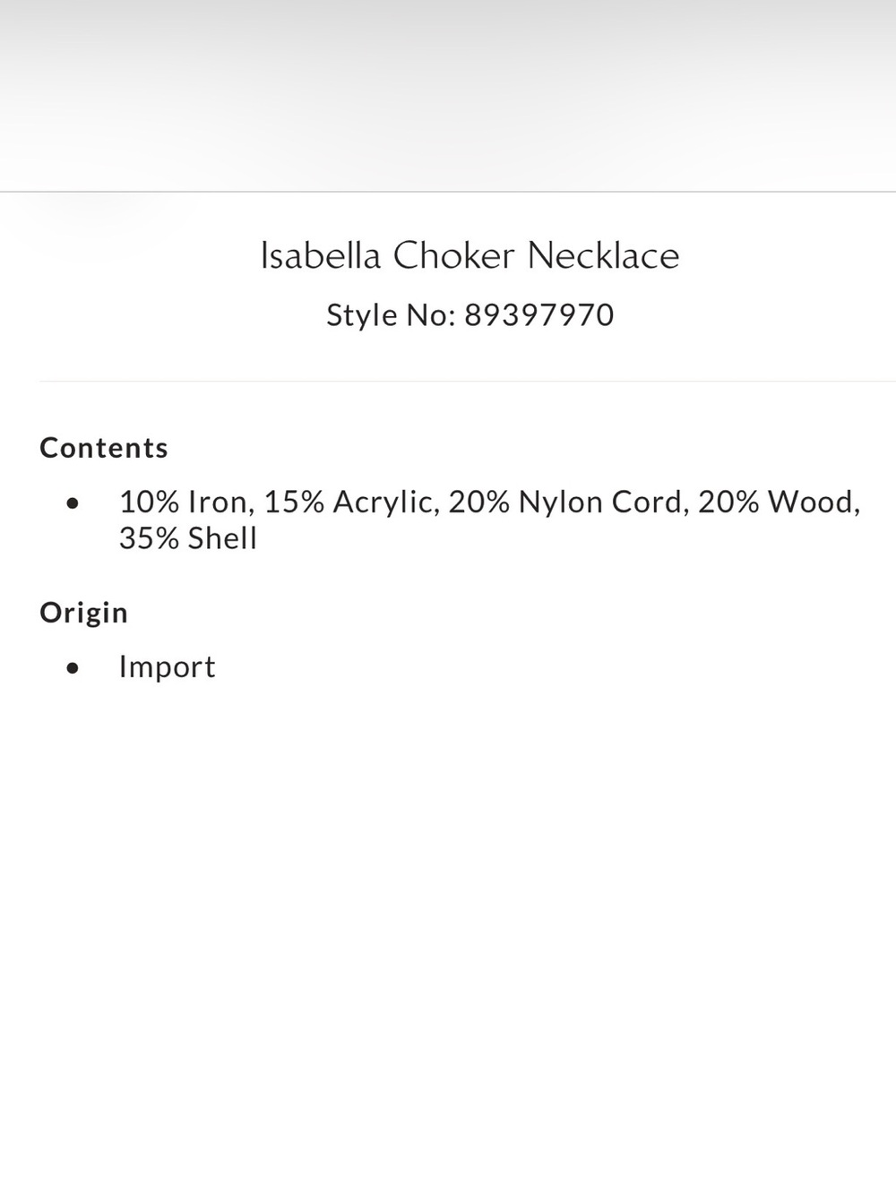 Free People Isabella Choker Shell Necklace - Picture 5 of 5